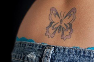 le tatouage papillon
