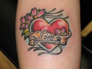 tatouage coeur